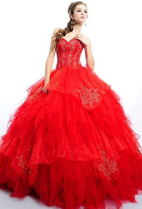 vestidos-rojos-para-15-aos-29-7 Червени рокли за 15 години