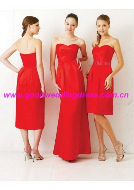vestidos-rojos-para-damas-de-honor-35-10 Червени шаферски рокли