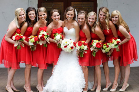 vestidos-rojos-para-damas-de-honor-35-13 Червени шаферски рокли