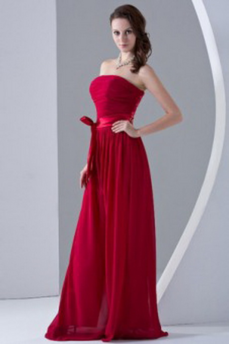 vestidos-rojos-para-damas-de-honor-35-18 Червени шаферски рокли