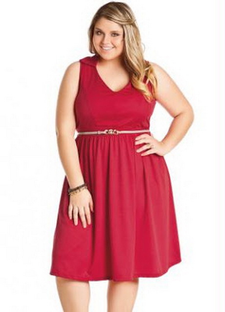 Червени рокли за дебели жени