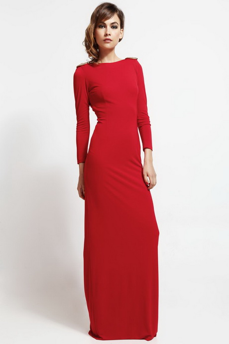vestidos-rojos-para-nochevieja-13-13 Червени рокли за Нова година
