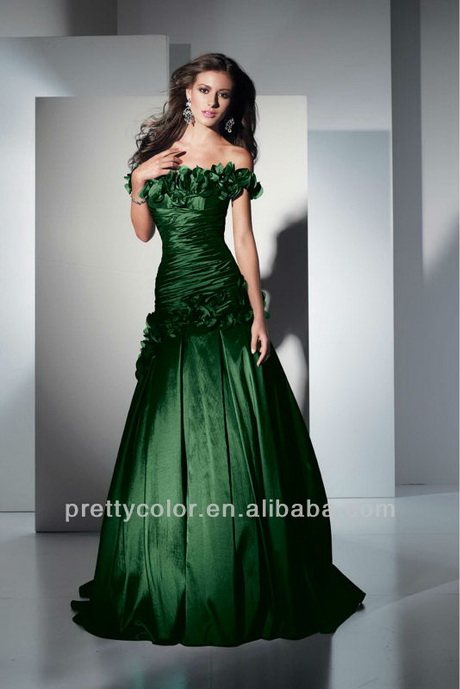 vestidos-verdes-de-noche-93-12 Зелени вечерни рокли