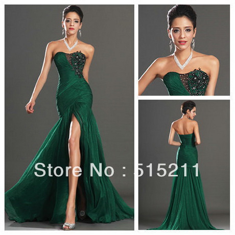 vestidos-verdes-de-noche-93-13 Зелени вечерни рокли