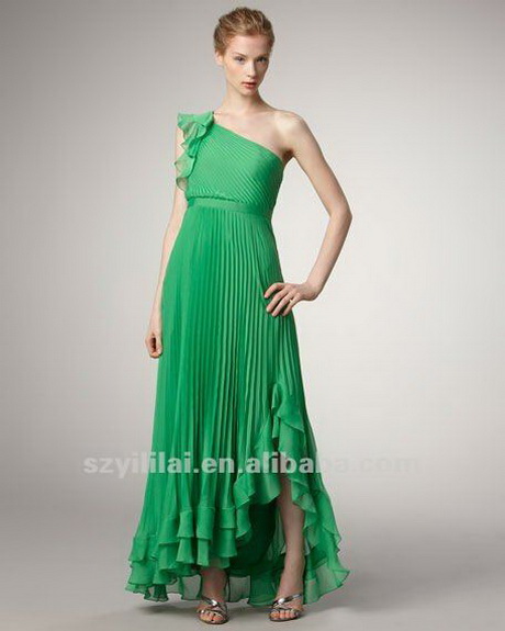 vestidos-verdes-de-noche-93-5 Зелени вечерни рокли