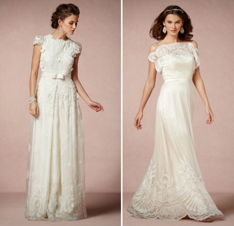 vestidos-vintage-para-bodas-03-8 Реколта сватбени рокли