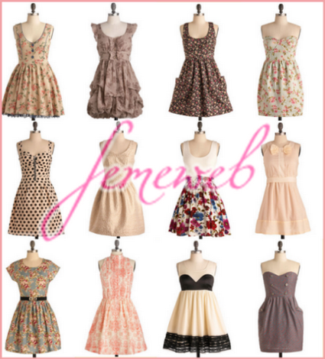 vestidos-vintage-para-gorditas-74 Реколта рокли за дебели жени