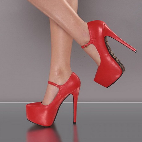 zapatos-rojos-de-tacon-89-12 Червени обувки с токчета