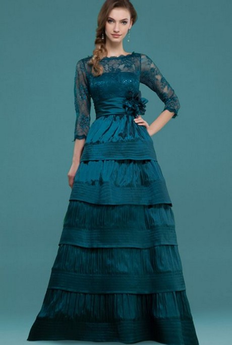 azul-petroleo-vestido-89_17 Blue petroleo рокля