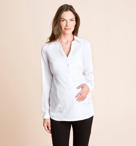 blusas-de-vestir-para-embarazadas-01 Блузи за бременни жени