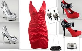 combinacion-de-accesorios-con-vestidos-80 Комбинация от аксесоари с рокли