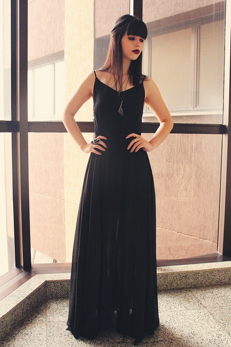 combinar-vestido-largo-negro-90_17 Комбинирайте черна дълга рокля