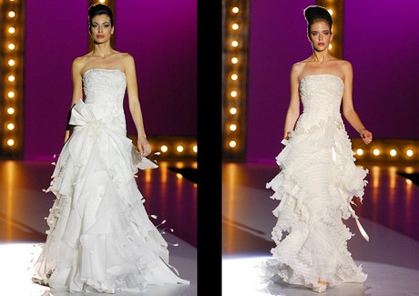 Дизайнери испански сватбени рокли