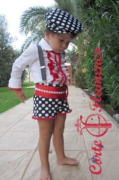 trajes-rocieros-para-nios-69_7 Спрей костюми за деца