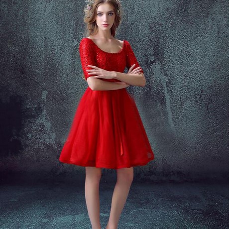 vestido-cocktail-rojo-15_9 Червена коктейлна рокля