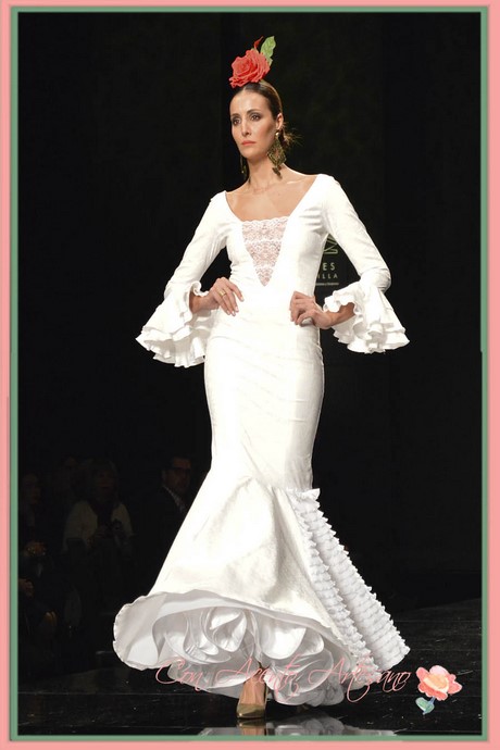 vestido-flamenca-blanco-71_8 Бяла рокля фламинго