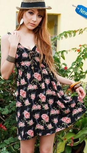 vestido-negro-con-flores-98_2 Черна рокля с цветя