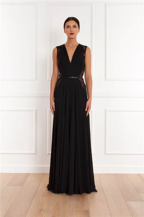 vestido-negro-de-gasa-42_10 Черна шифонна рокля