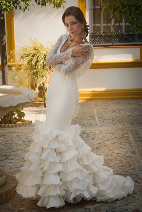 vestido-novia-flamenco-27_14 Фламинго сватбена рокля