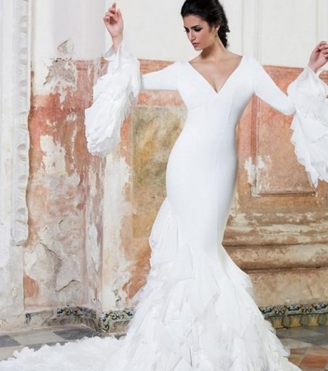 vestido-novia-flamenco-27_8 Фламинго сватбена рокля