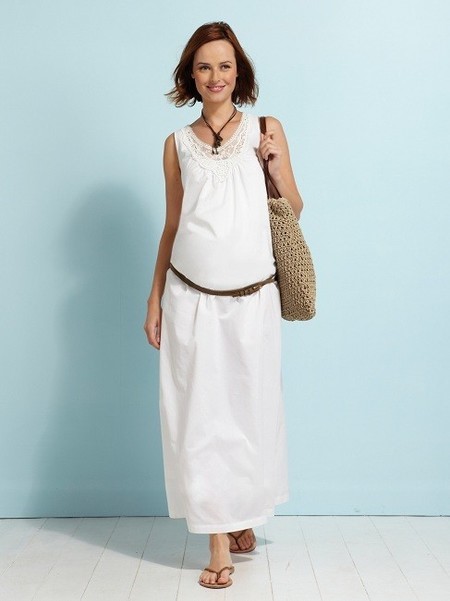 vestidos-blancos-para-embarazadas-25_19 Бели рокли за бременни жени