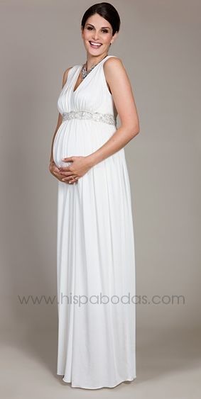vestidos-blancos-para-embarazadas-25_4 Бели рокли за бременни жени