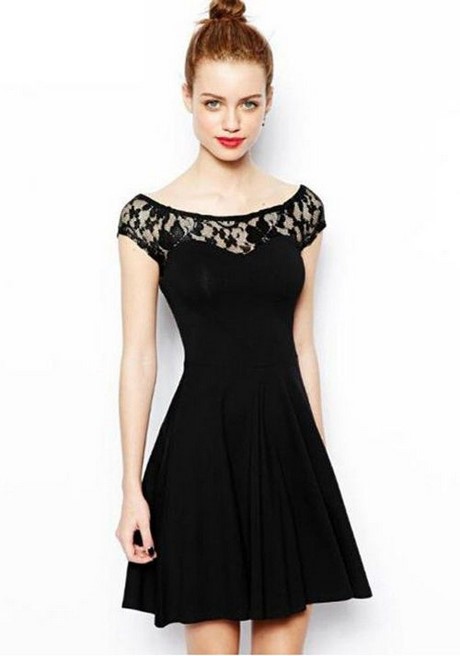 vestidos-color-negro-cortos-27_7 Къси черни рокли