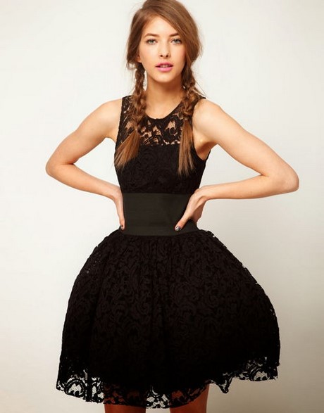vestidos-cortos-negros-con-encaje-73_8 Черни къси рокли с дантела