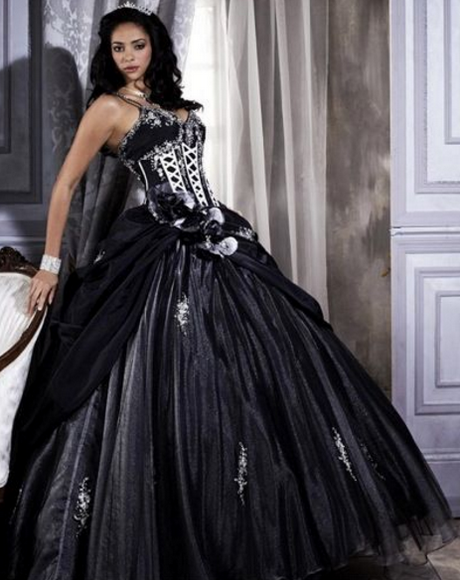 vestidos-de-boda-negros-93 Черни сватбени рокли