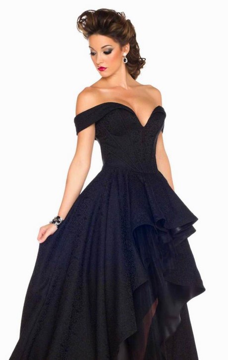 vestidos-de-graduacion-color-negro-81_8 Абитуриентски рокли Черно