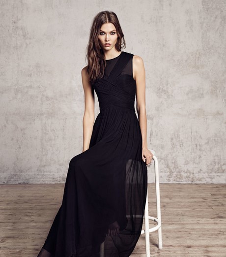 vestidos-negros-largos-elegantes-09 Елегантни дълги черни рокли