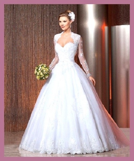 vestidos-hermosos-de-boda-83 Красиви сватбени рокли