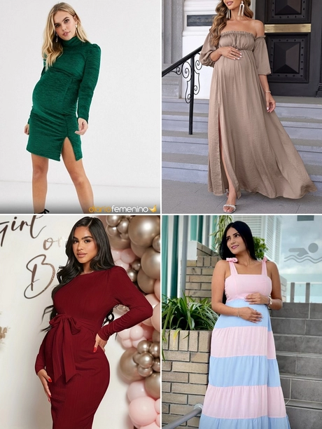 modelos-de-vestidos-para-embarazadas-2024-001 Модели рокли за майчинство 2024