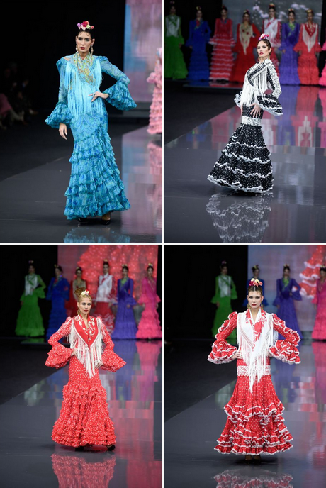 Фламенко костюми от 2023 г. от Пилар вера