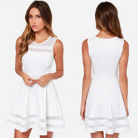 vestidos-blanco-corto-casual-83_11 Ежедневни къси бели рокли
