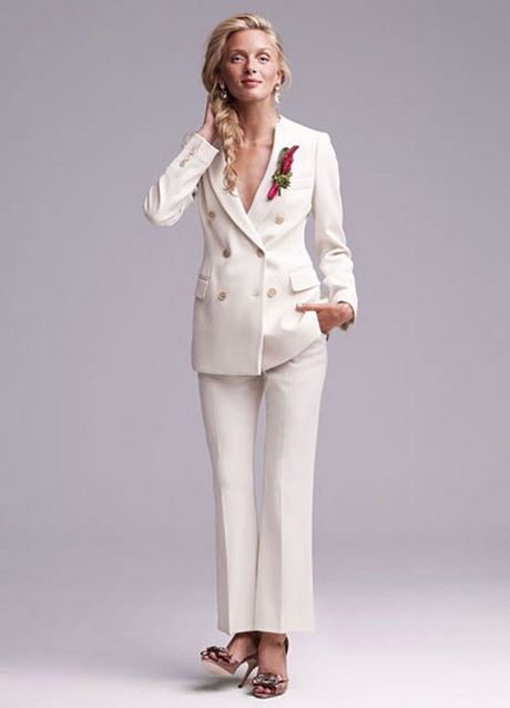 trajes-chaqueta-mujer-para-boda-civil-46 Дамски блейзър костюми за гражданска сватба