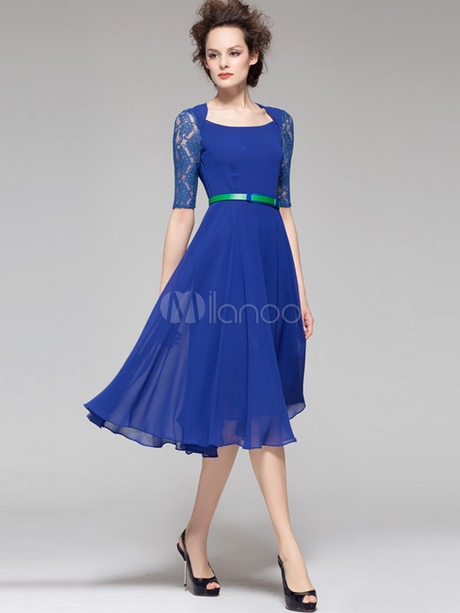 vestido-azul-vintage-21 Реколта синя рокля