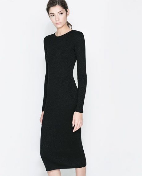 vestido-negro-de-punto-58_13 Черна плетена рокля