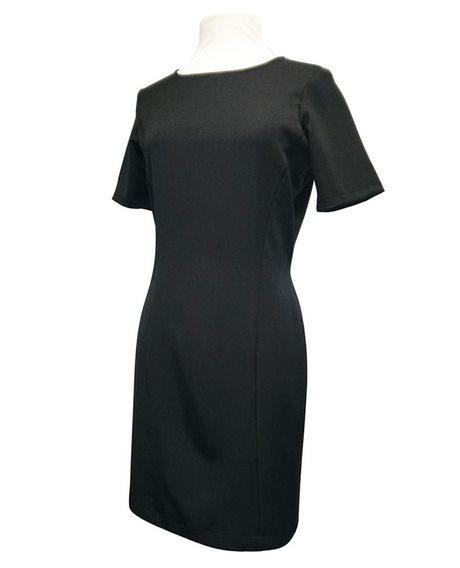 vestido-negro-manga-corta-24_19 Черна рокля с къс ръкав