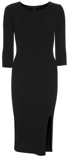 vestido-punto-negro-74_3 Черна рокля на точки