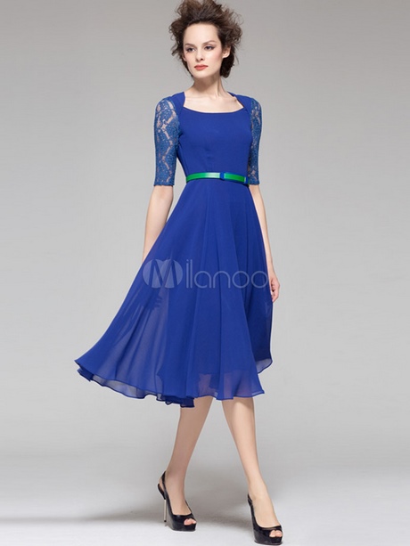 vestido-vintage-azul-15 Синя реколта рокля