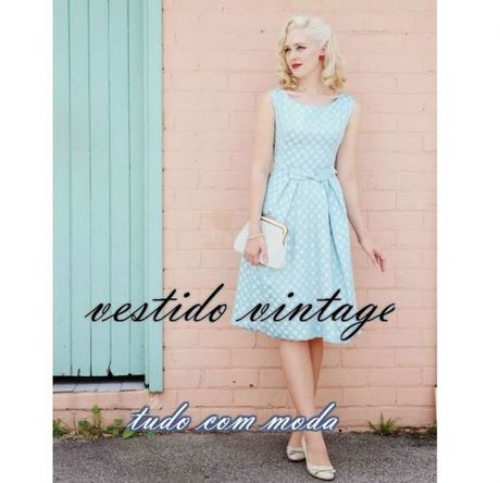 vestido-vintage-azul-15_11 Синя реколта рокля
