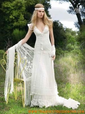 vestido-vintage-boda-44_15 Реколта сватбена рокля