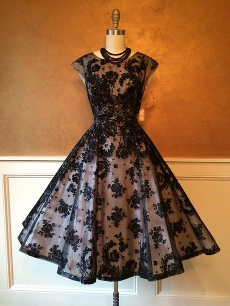 vestido-vintage-negro-62_16 Черна реколта рокля