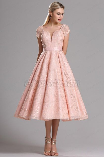 Розова реколта рокля