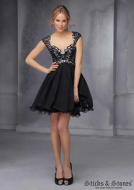 vestidos-cortos-de-fiesta-negros-00_8 Къси черни рокли за бала