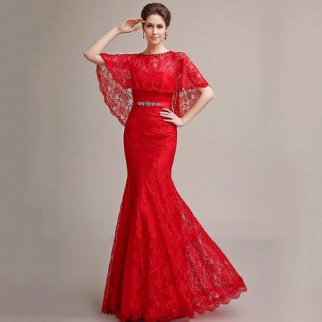 vestidos-de-noche-de-encaje-rojo-83_16 Червени дантелени вечерни рокли