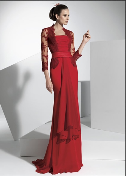 vestidos-de-noche-de-encaje-rojo-83_6 Червени дантелени вечерни рокли