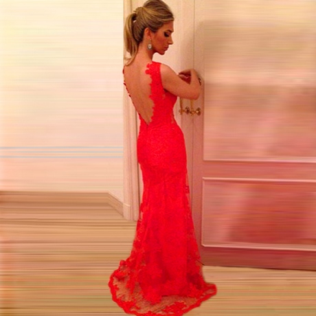 vestidos-de-noche-de-encaje-rojo-83_7 Червени дантелени вечерни рокли