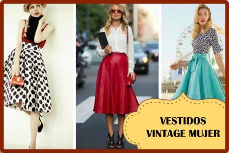 vestidos-vintage-mujer-38_8 Реколта женски рокли
